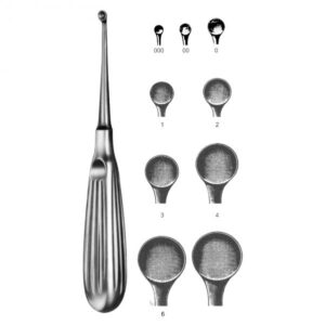 Bruns Curette / Round Shape